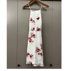 GF Gentle Fawn Collection dress, size 4 white with floral pattern